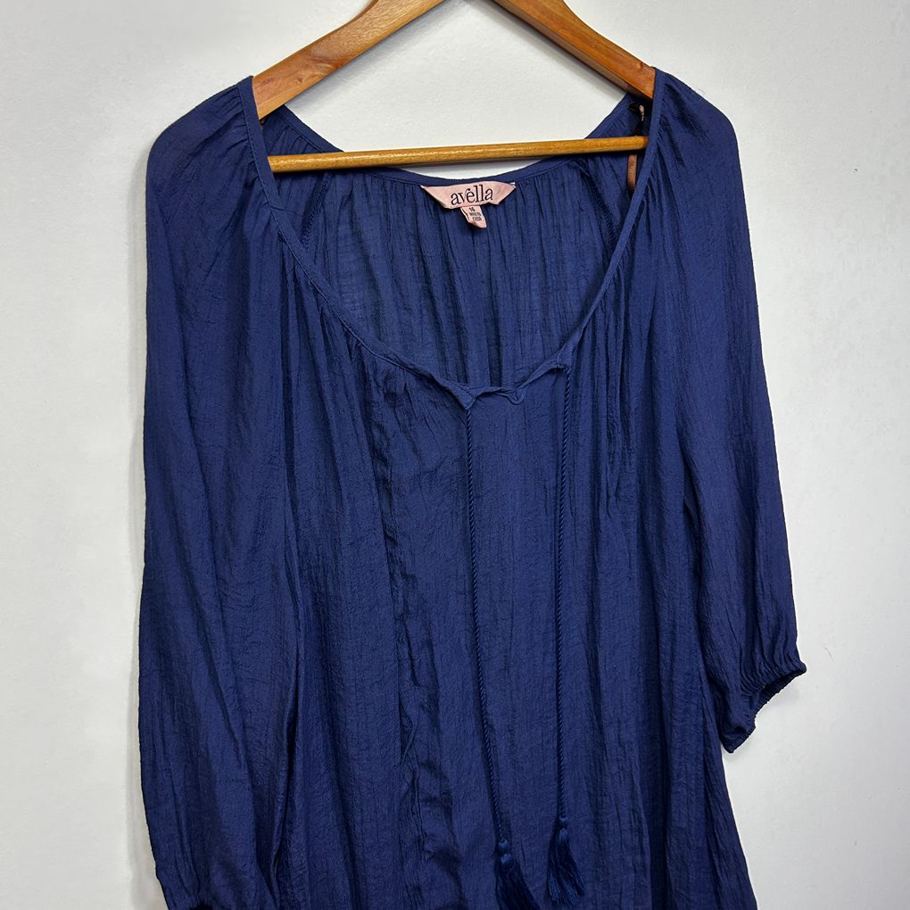 Avella Navy Dress - Size 16