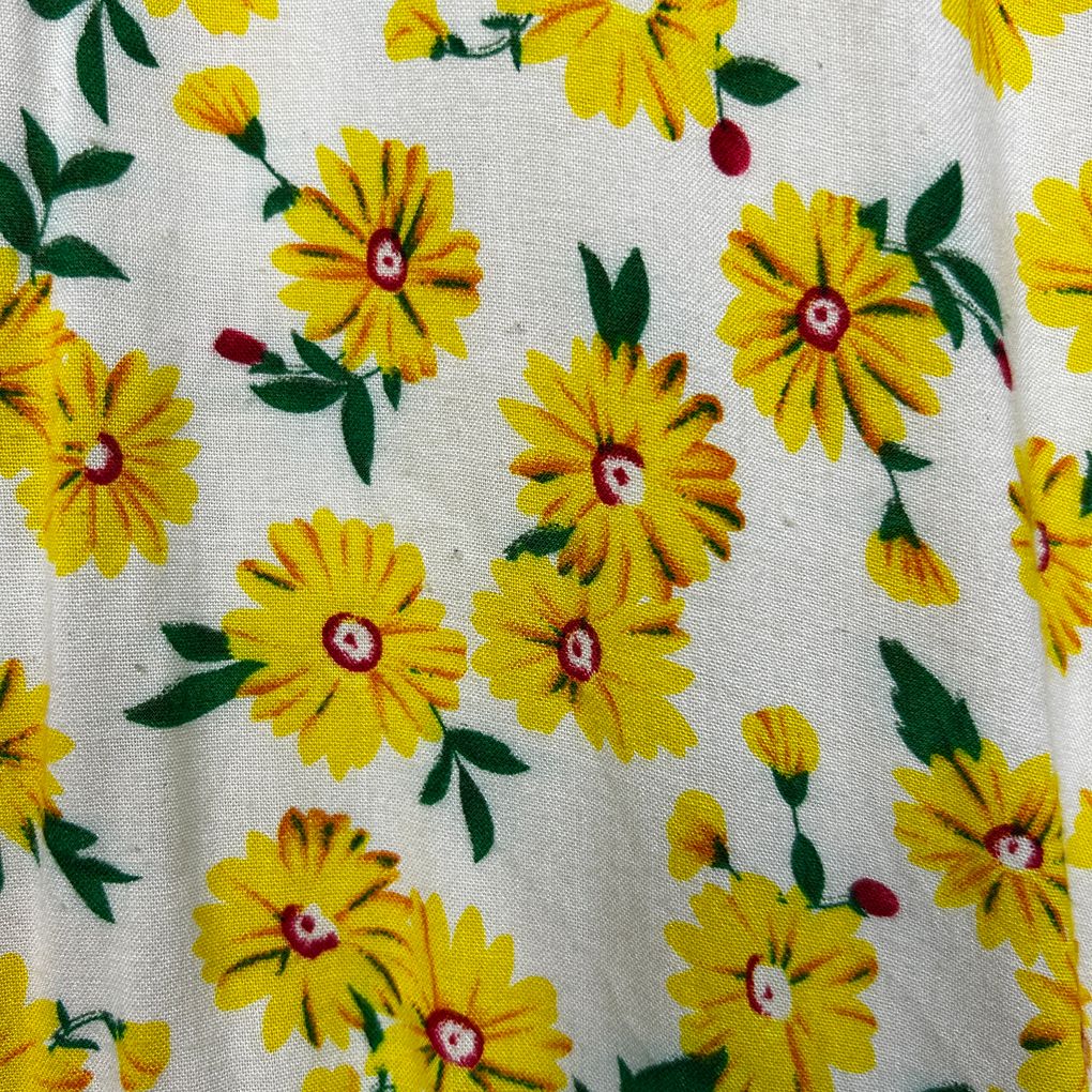 Boho Australia Yellow Sunflower Jumpsuit - Size L