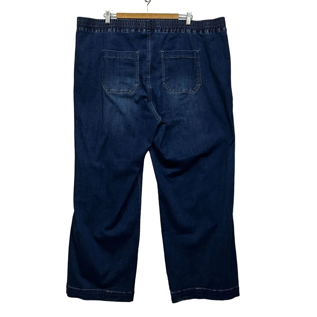 Virtuelle Blue Wide Leg Jeans - Size 24