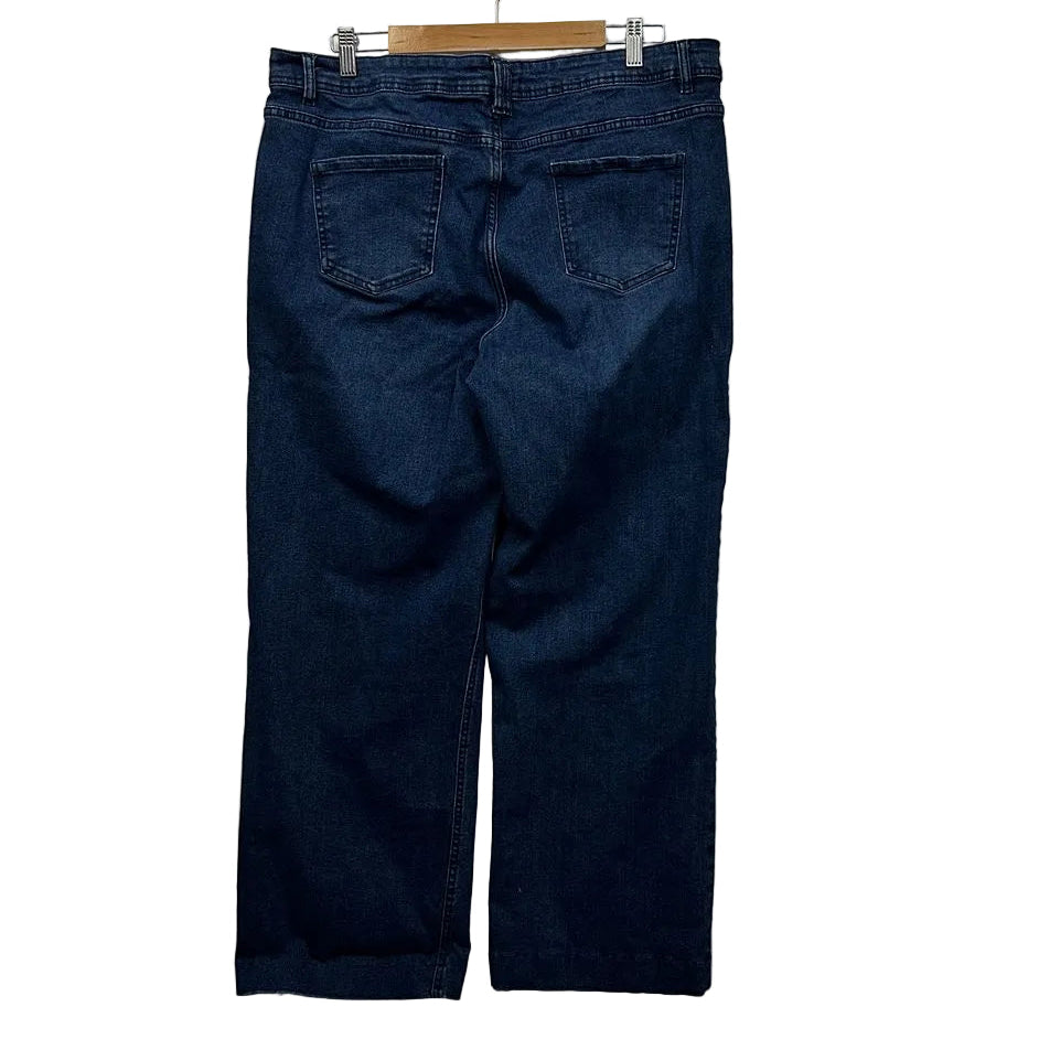 Katies Blue Straight Leg Jeans - Size 18