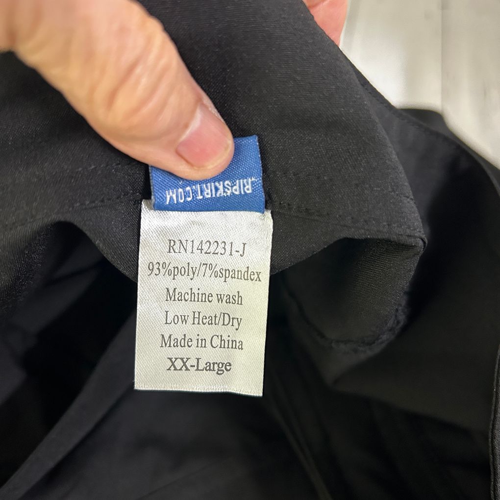 Rip Skirt Black Skirt - Size XX-Large