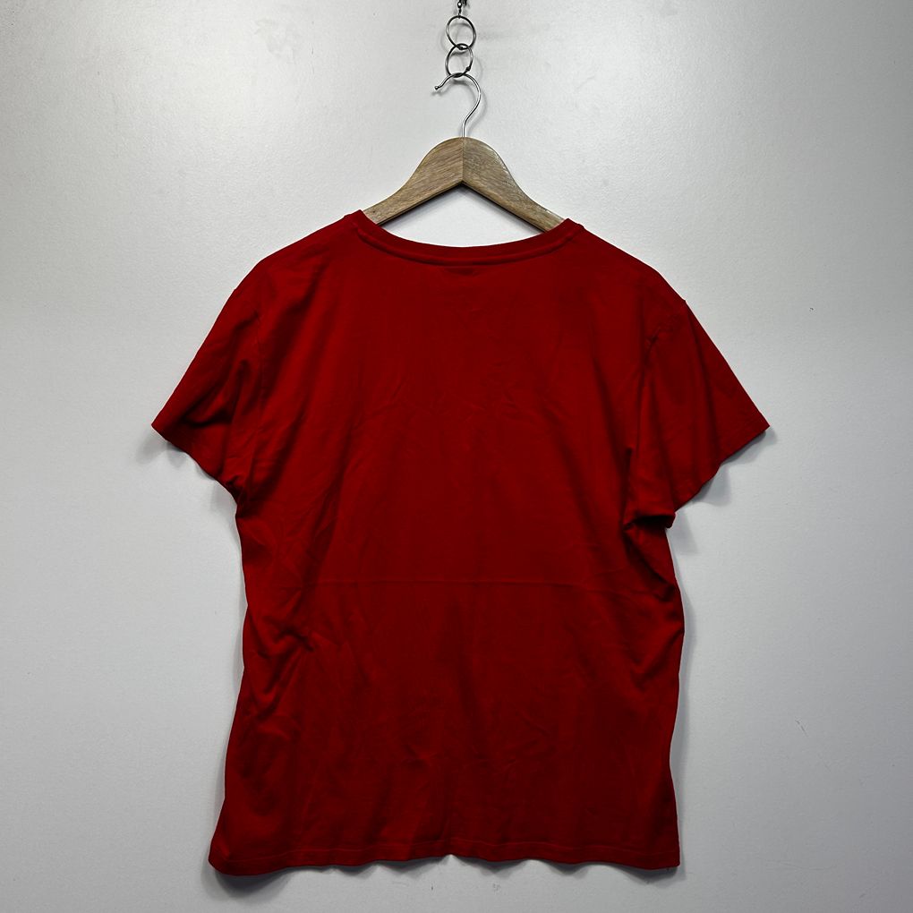 Disney Mickey Minnie Mouse Red Cotton T-Shirt - Size XL