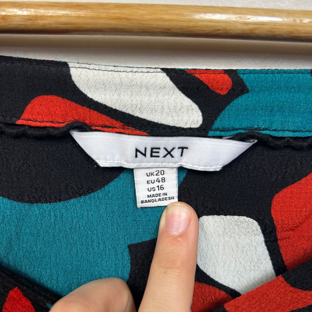 Next Multicoloured Plus Size Top - Size 20