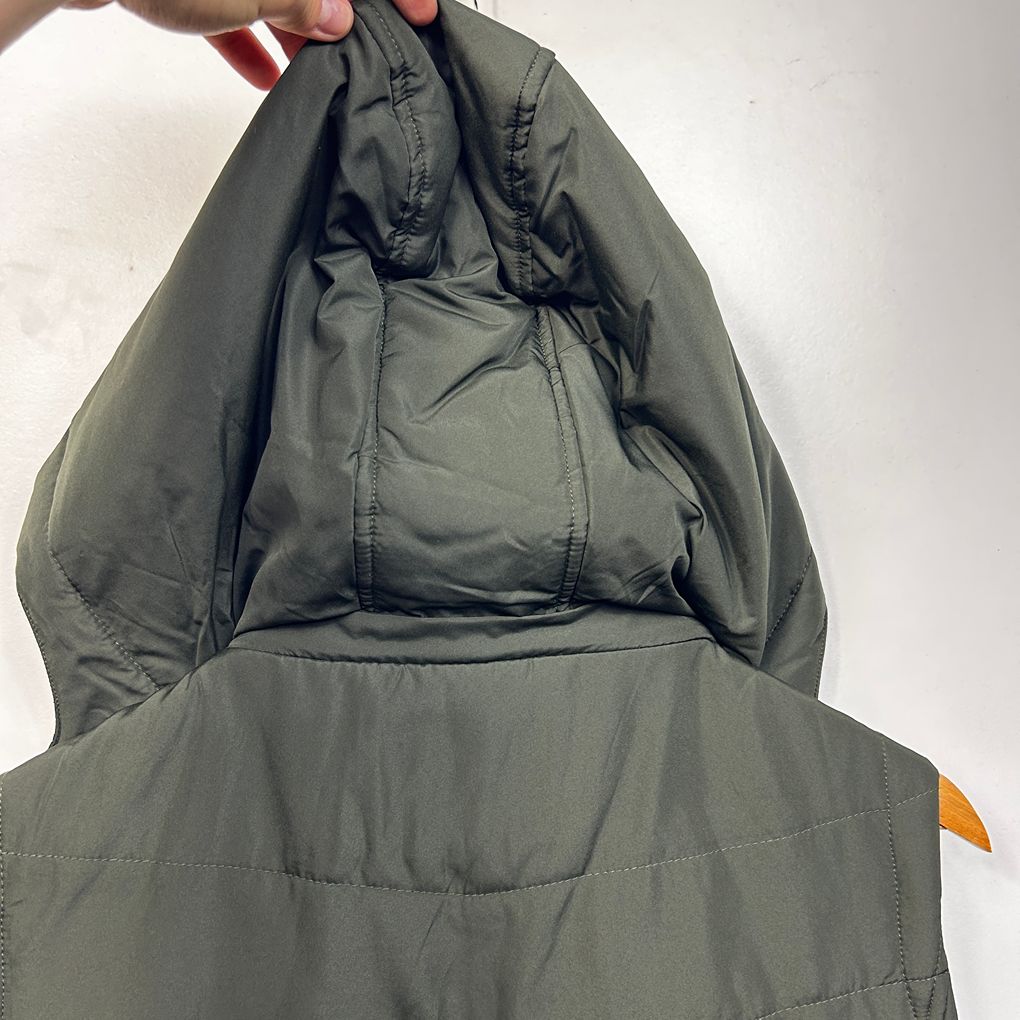 Katies Green Plus Size Hooded Puffer Vest - Size 18
