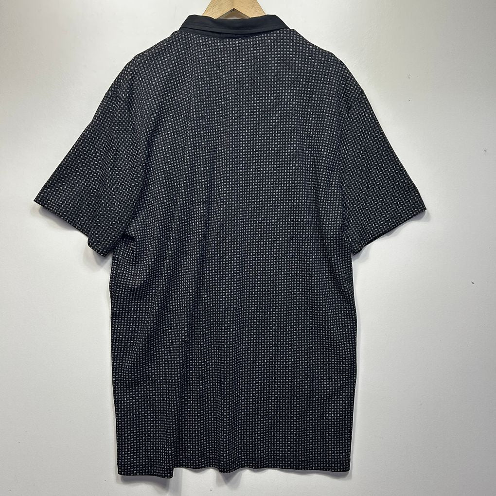 Johnny Bigg Black Cotton Polo Shirt - Size 3XL