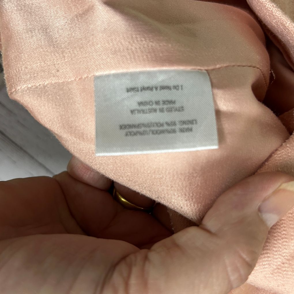 Alannah Hill Pink Wool Skirt - Size 16