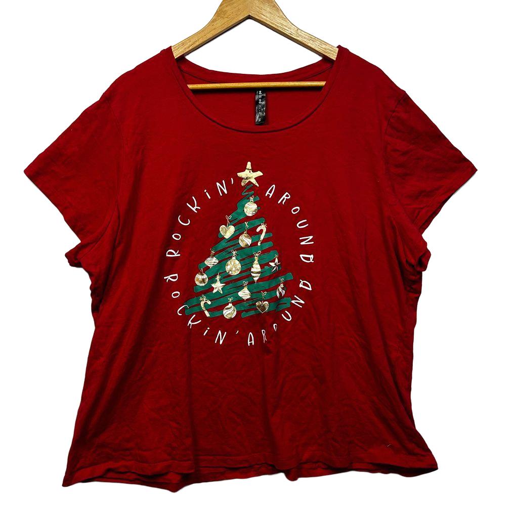 Ed-it-ed Christmas Cotton Tee - Size 26