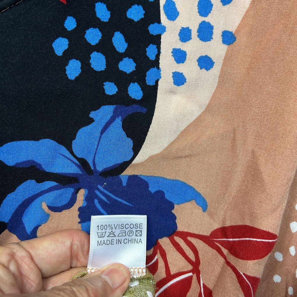 Unique Collections Multicoloured Floral Top - Size 16/18