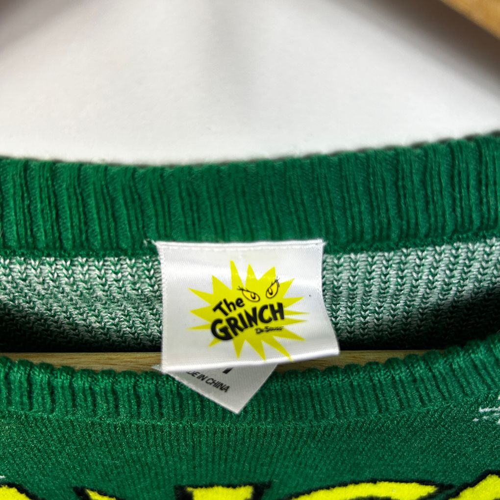 The Grinch Green Christmas Jumper - Size M/12