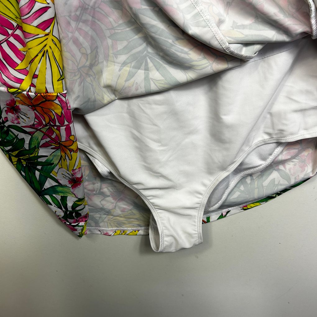 Rivers Multicoloured Floral Swimmers - Size 16