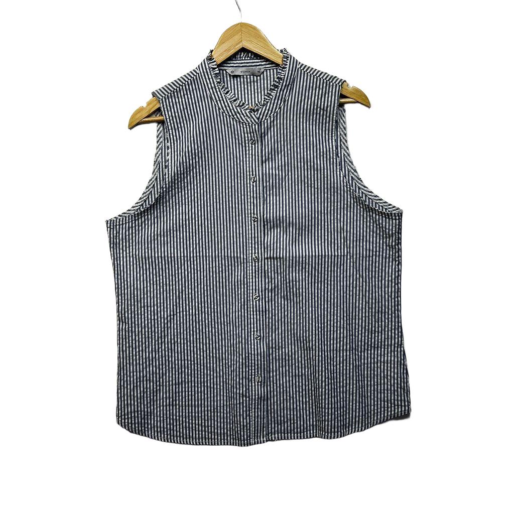 Target Striped Sleeveless Top - Size 18
