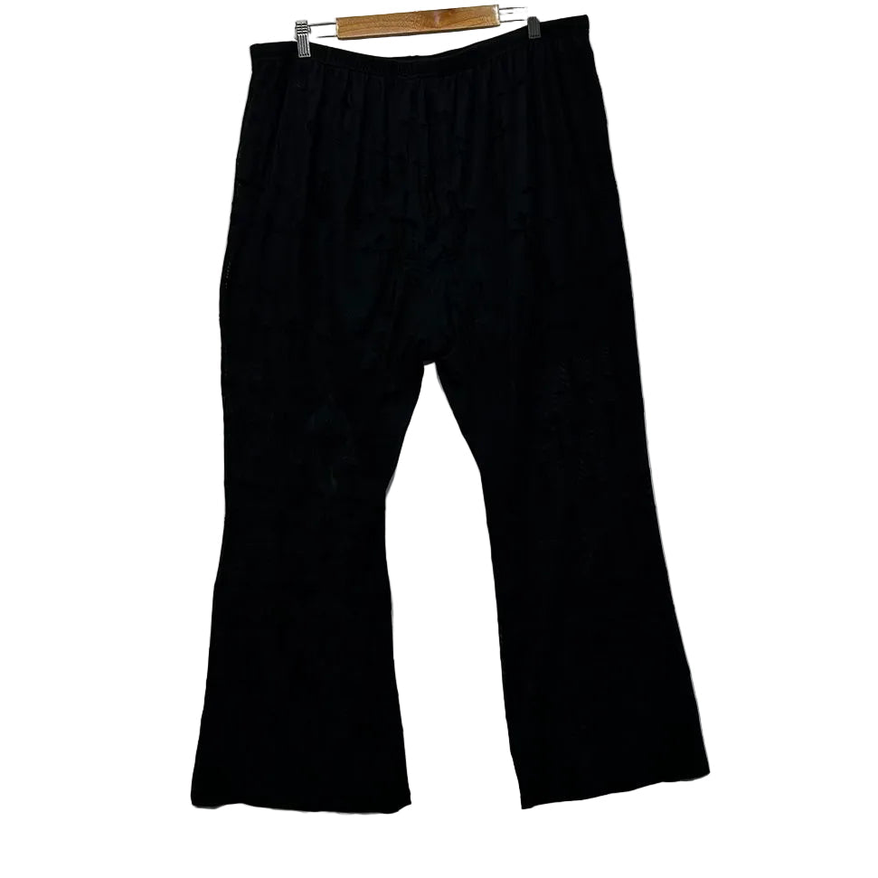 Dangerfield Black Flared Pants - Size 14