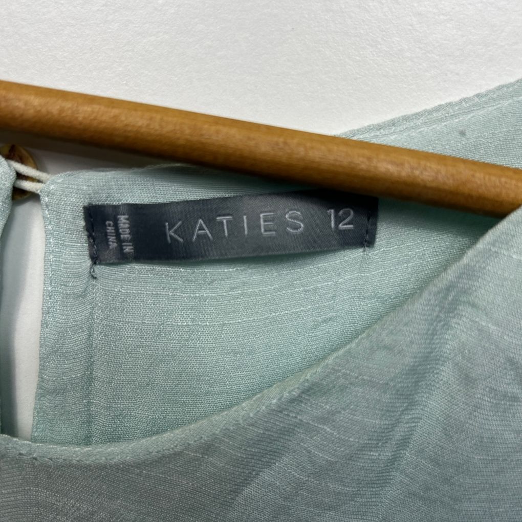 Katies Mint Layered Top - Size 12