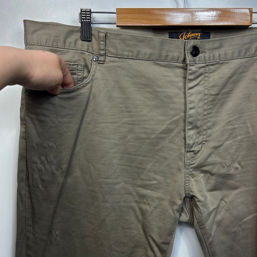 Johnny Bigg Beige Cotton Mens Pants - Size 42