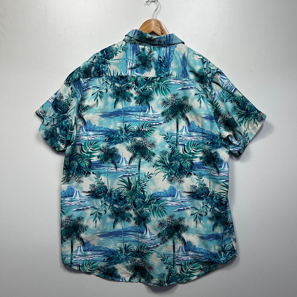 DBK Originals Blue Hawaiian Mens Shirt - Size 3XL
