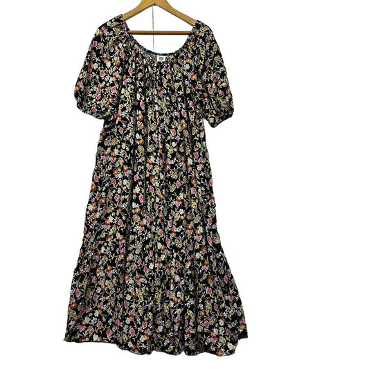 Rivers Floral Maxi Dress - Size 22