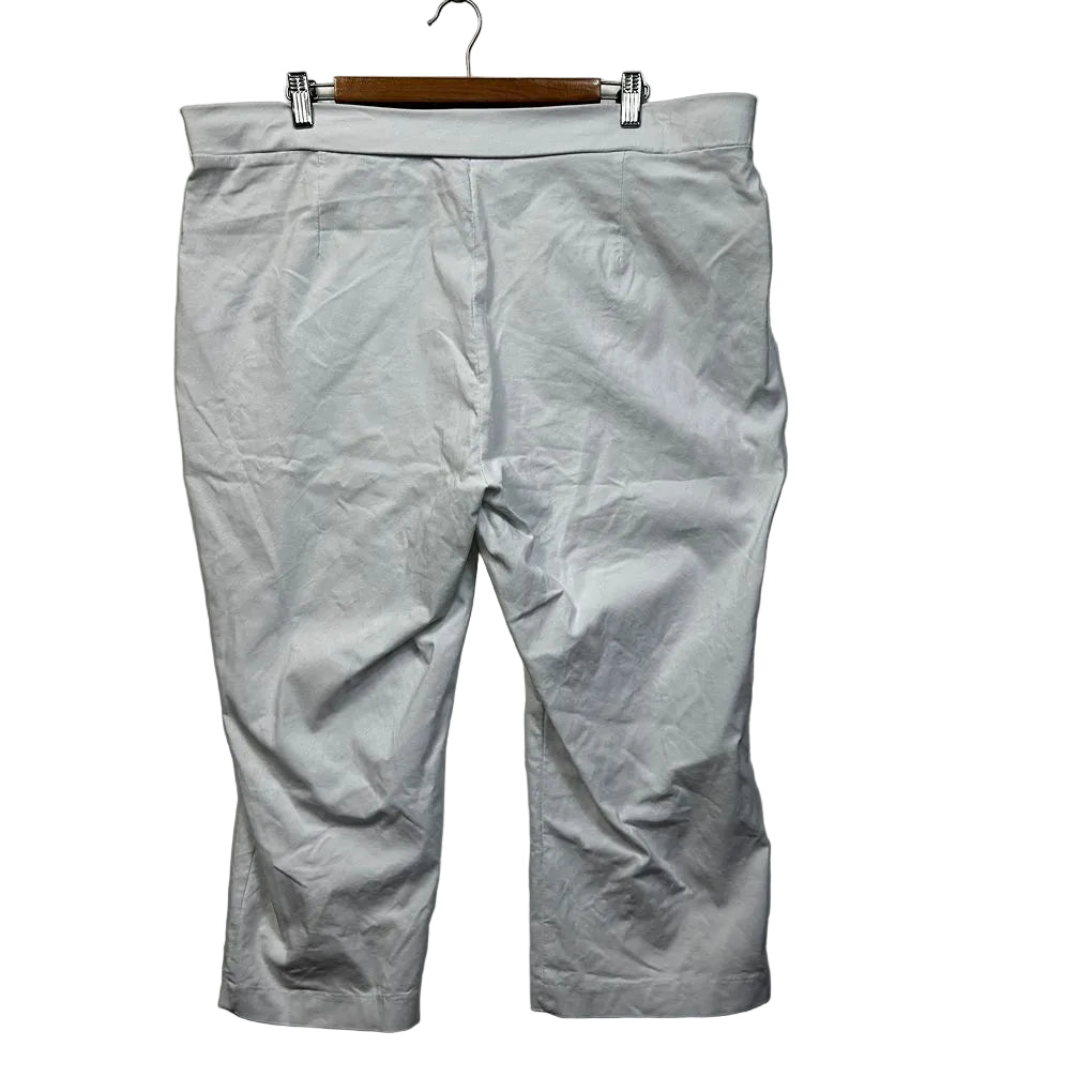 Millers White Crop Pants - Size 22