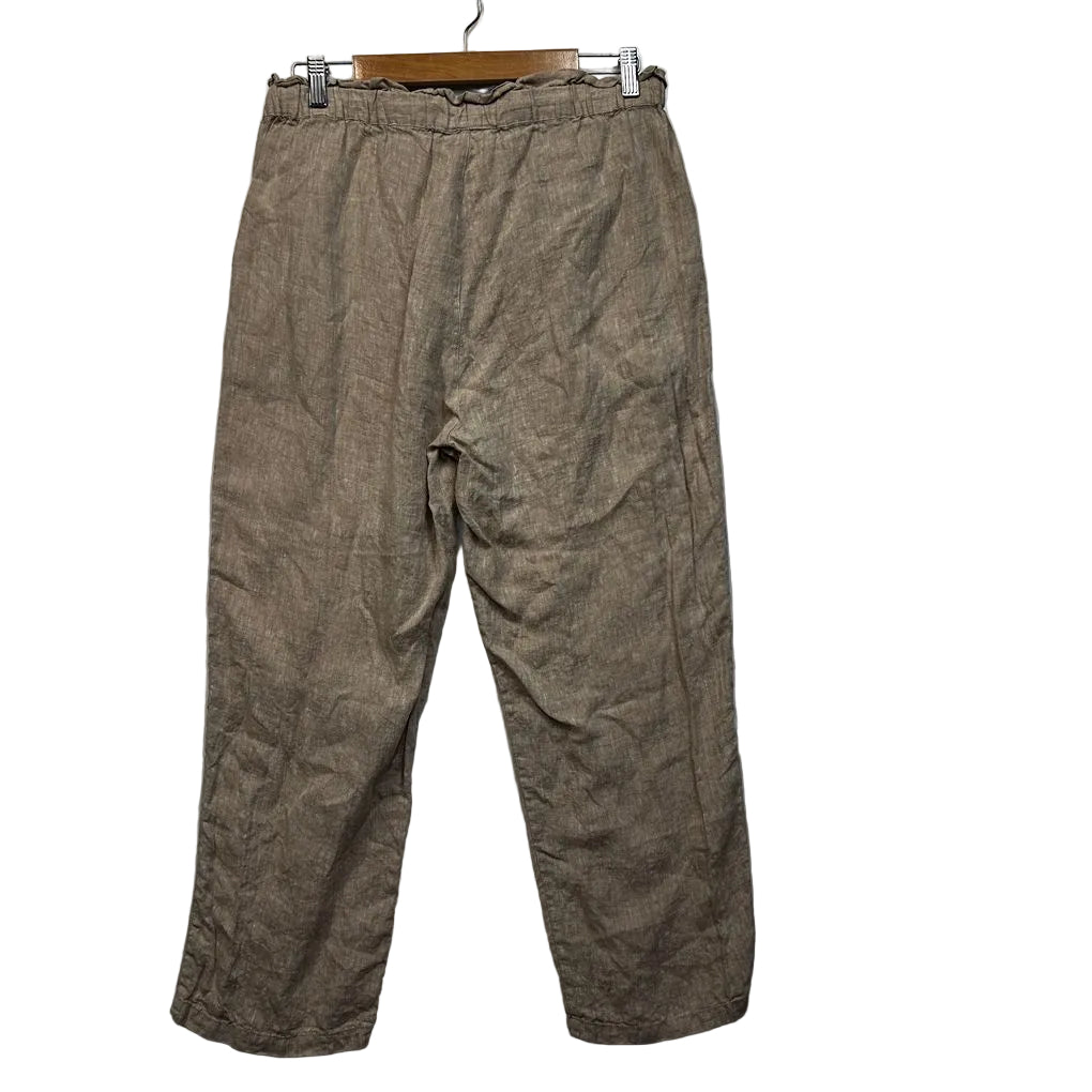 Seed Heritage Beige Linen Pants - Size 12