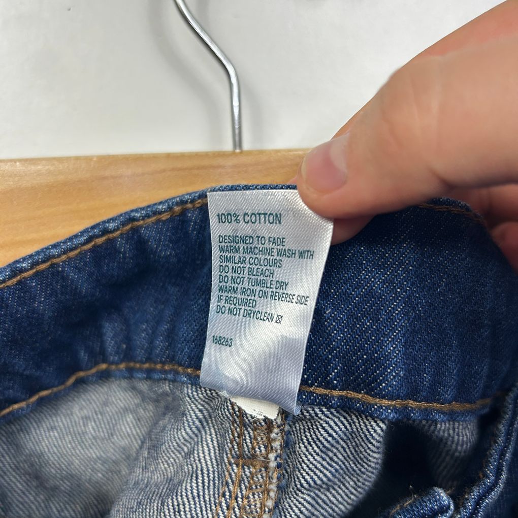 Anko Blue Denim Mini Skirt - Size 14