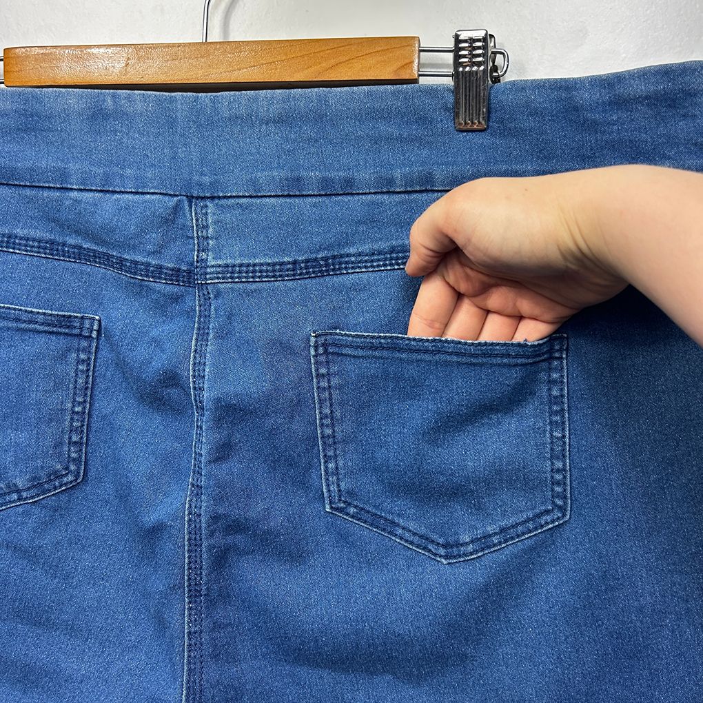 Millers Blue Plus Size Pull On Jeans - Size 22