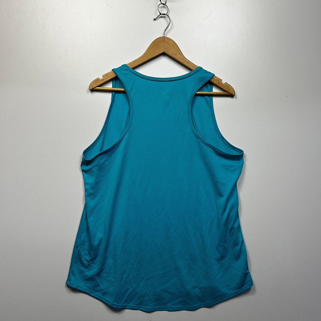 Active & Co Teal Plus Size Activewear Tank Top - Size 18