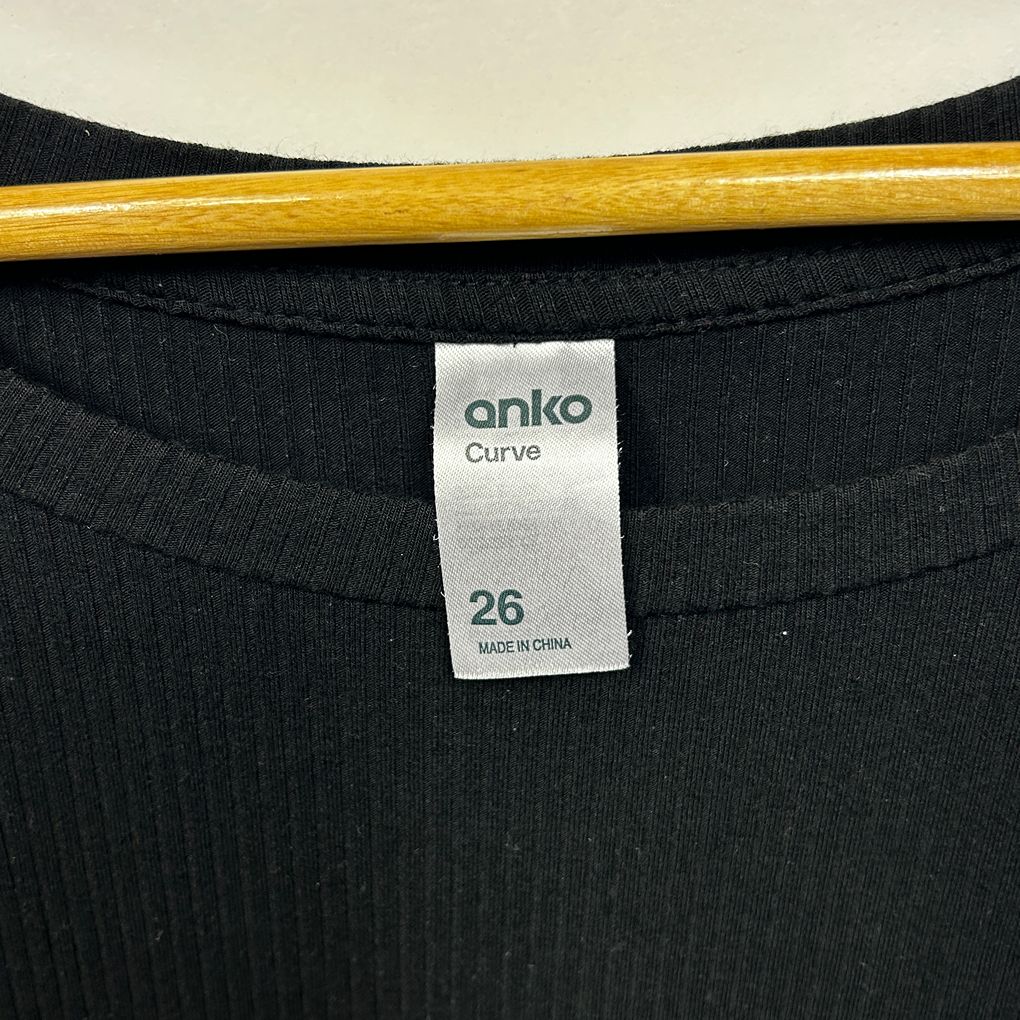 Anko Black Plus Size Top - Size 26