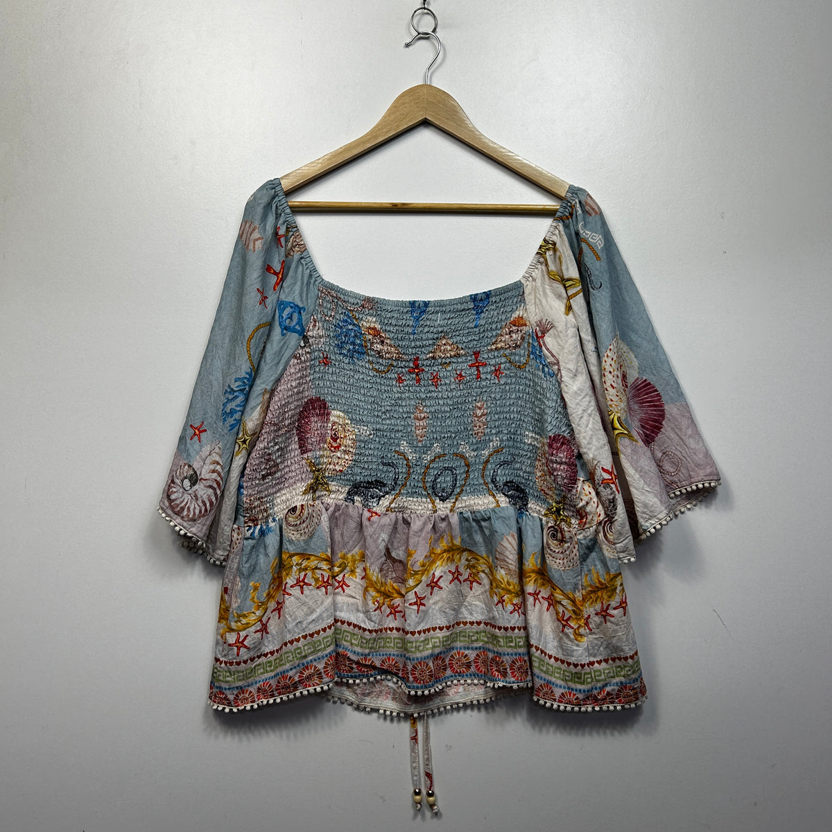 Orange Sherbet Multicoloured Plus Size Top - Size 20/22/26