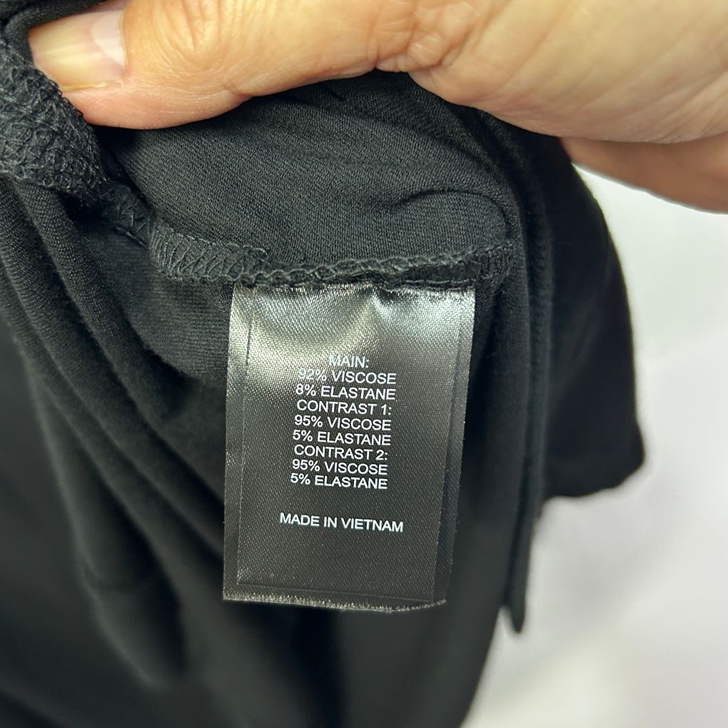 Taking Shape Black Hooded Long Sleeve Top - Size 22/XL