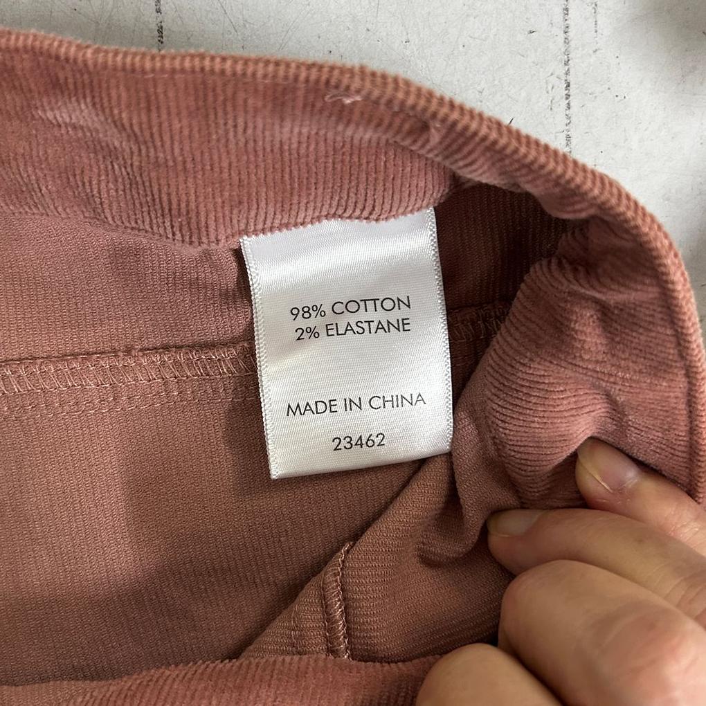 Suzanne Grae Rust Corduroy Cotton Pants - Size 20