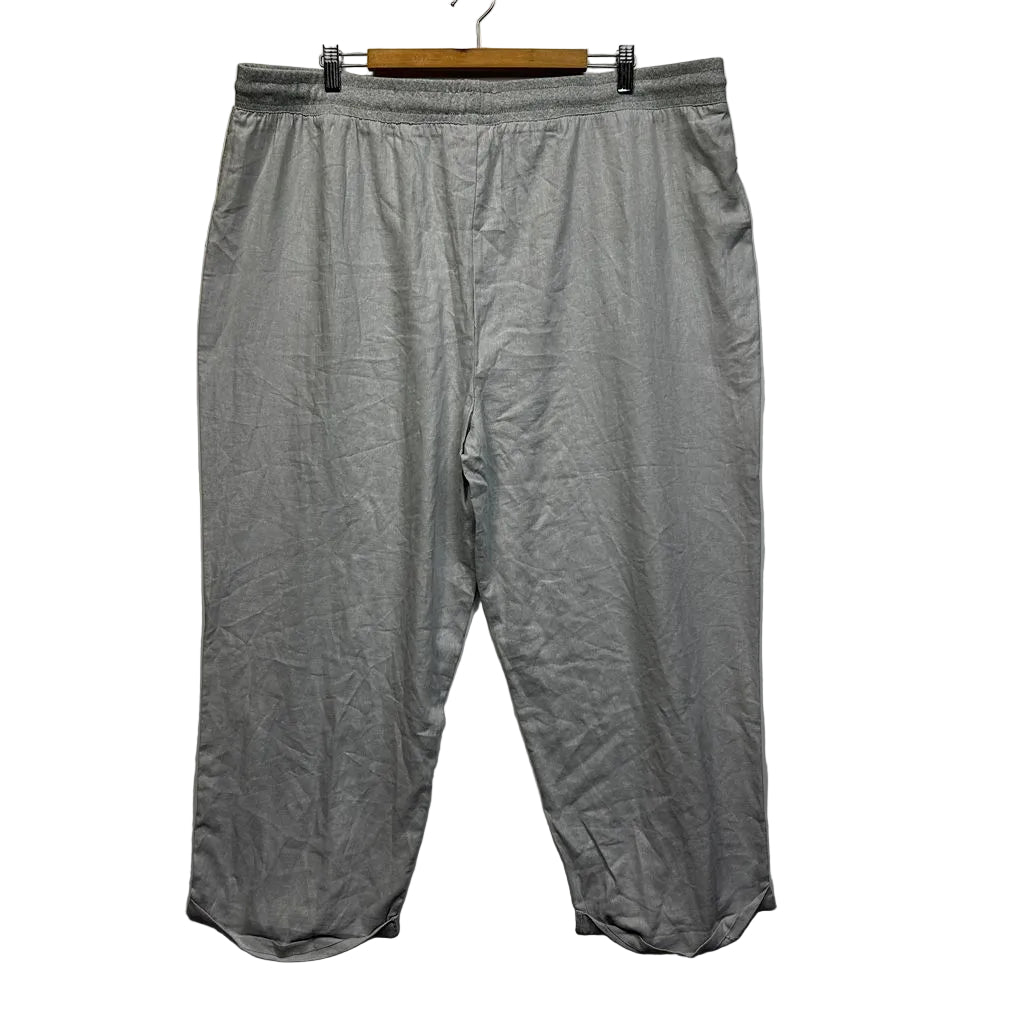 Millers Grey Linen Pants - Size 22
