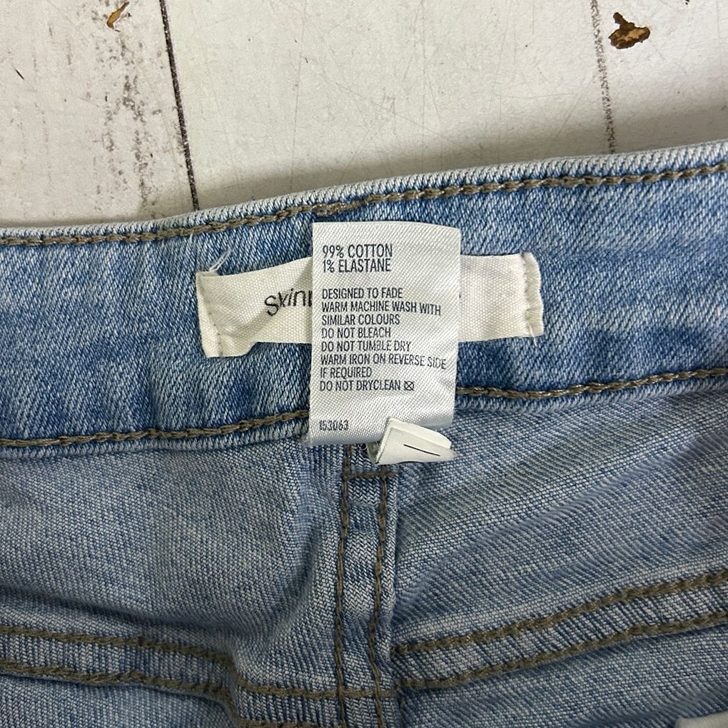Anko Blue Skinny Jeans - Size 16