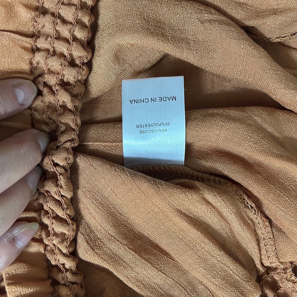 Virtuelle Rust Plus Size Cropped Pants - Size 20