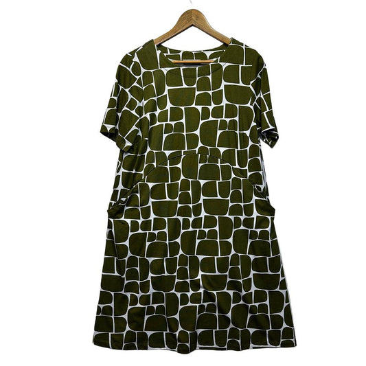 Regatta Print Dress - Size 12