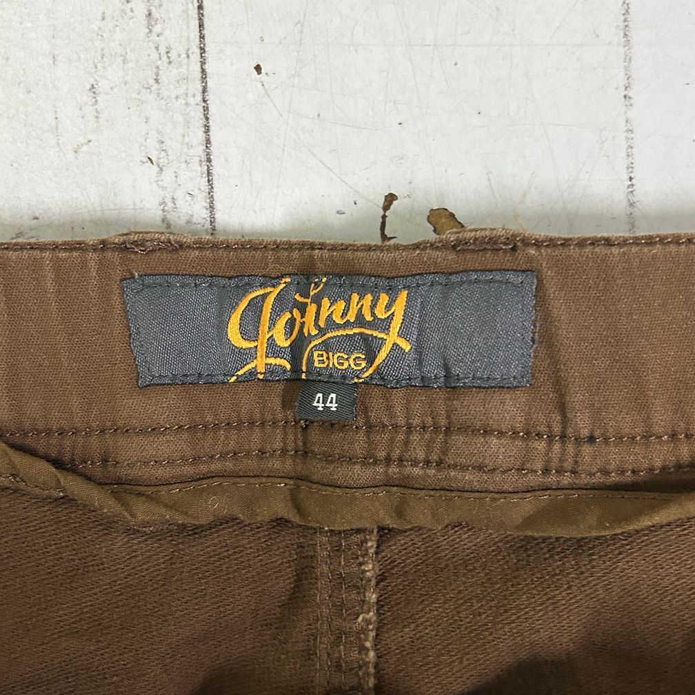 Johnny Bigg Brown Cotton Mens Shorts - Size 44