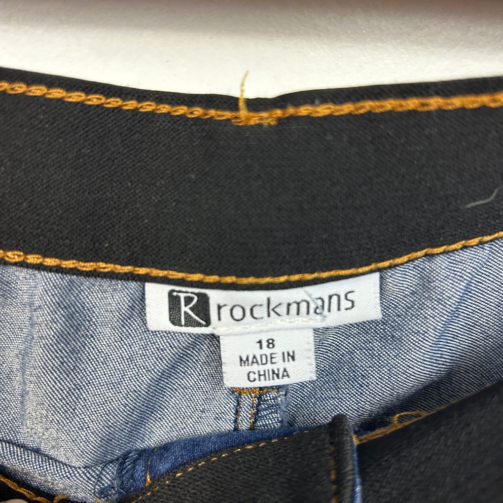 Rockmans Blue Plus Size Jeans - Size 18