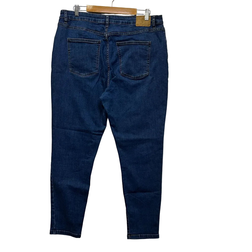 Cotton On Blue Plus Size Curvy Skinny Jeans - Size 20