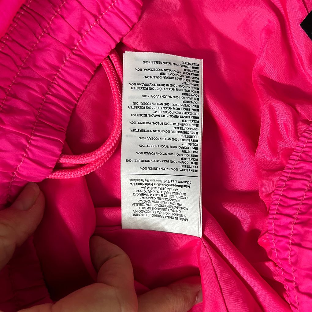 Nike Pink Activewear Track Pants - Size L
