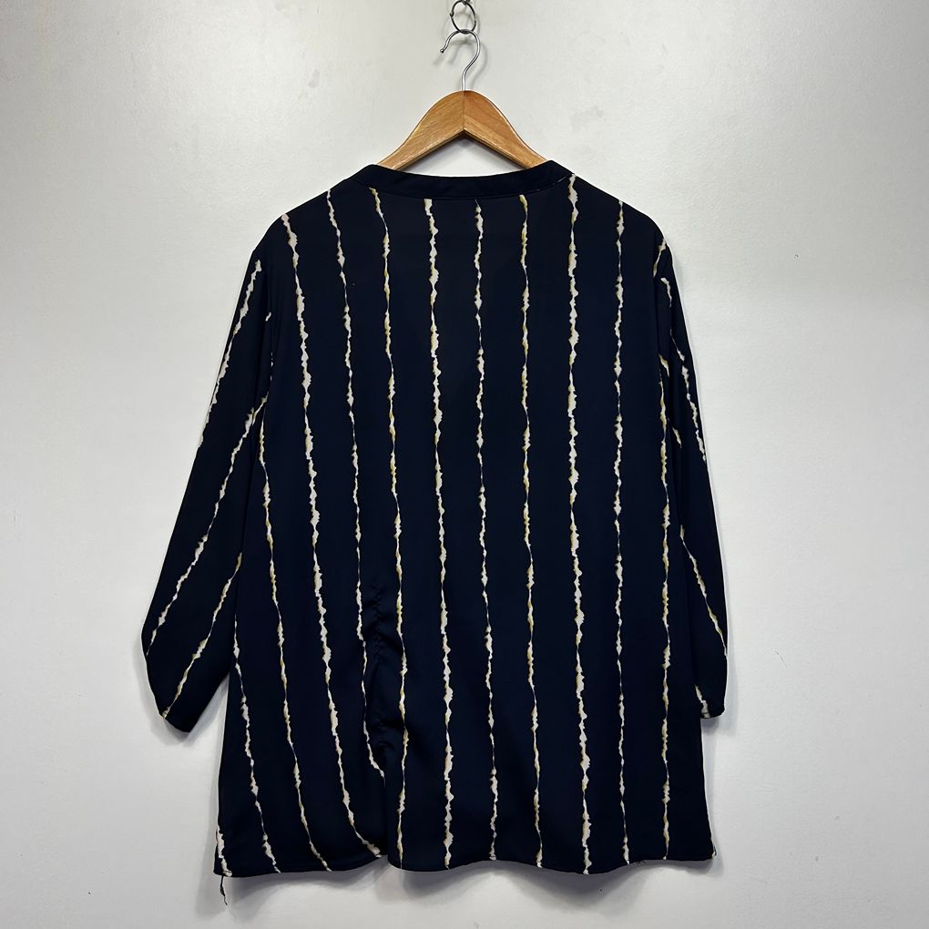 Autograph Navy Plus Size Top - Size 20
