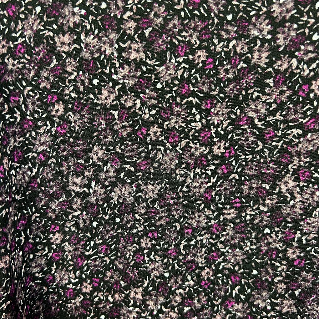 Decjuba Purple Floral Dress - Size L