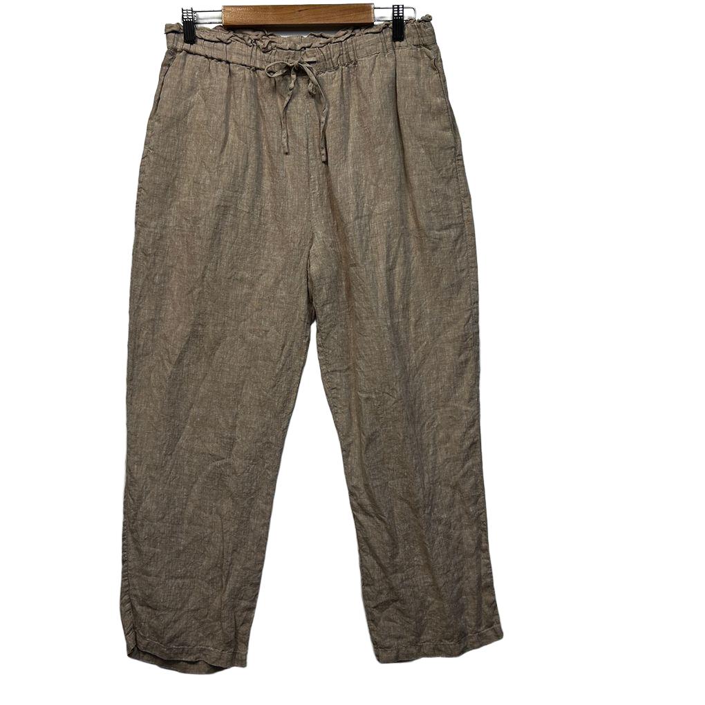 Seed Heritage Beige Linen Pants - Size 12
