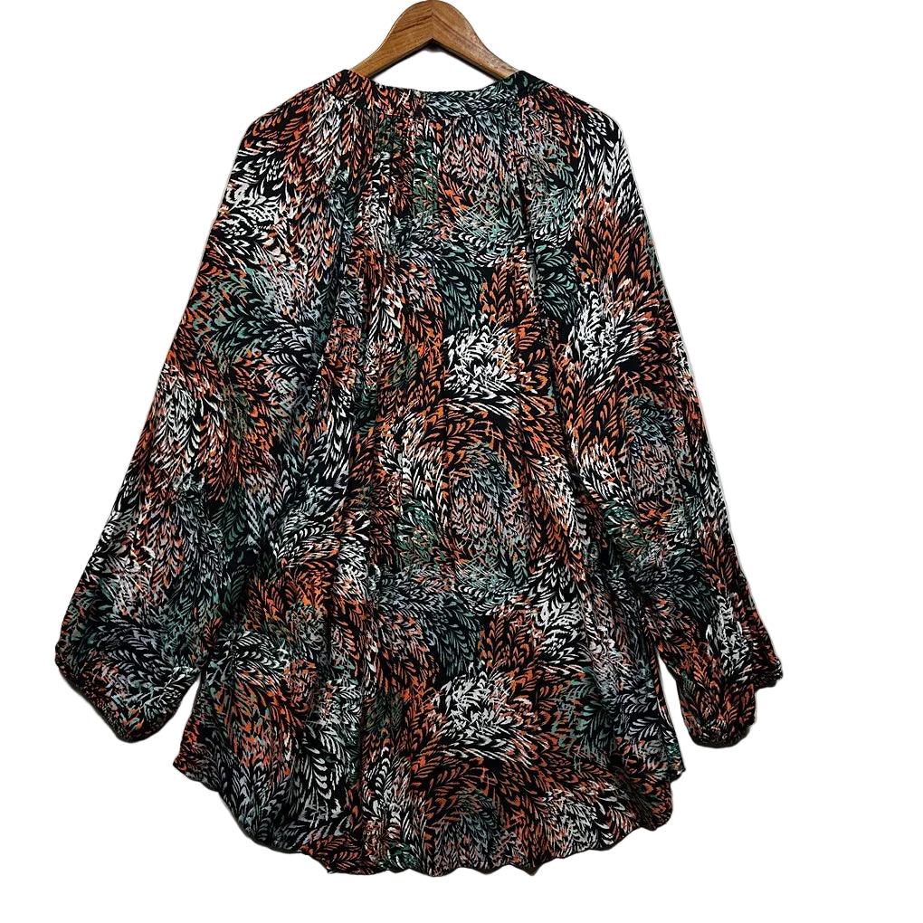 Autograph Multicoloured Print Top - Size 24
