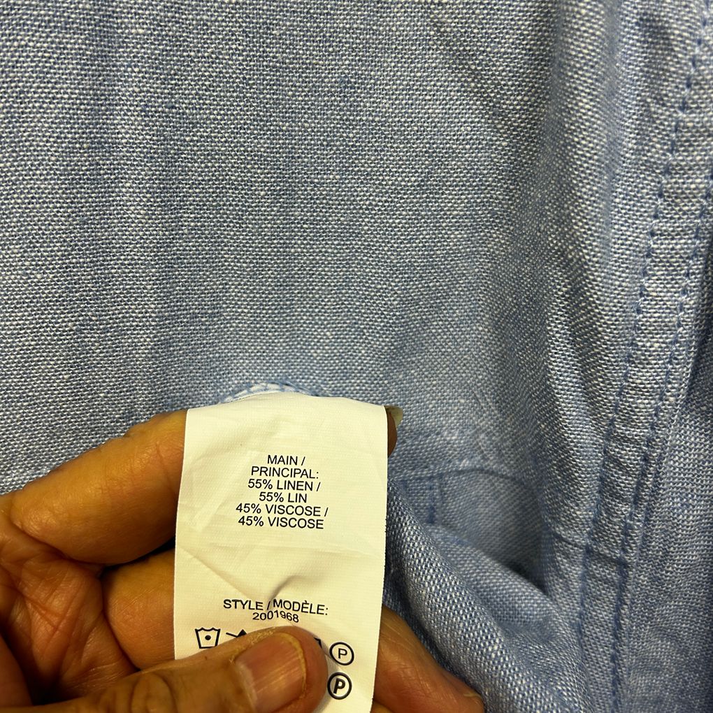 Millers Blue Linen Jacket - Size 22