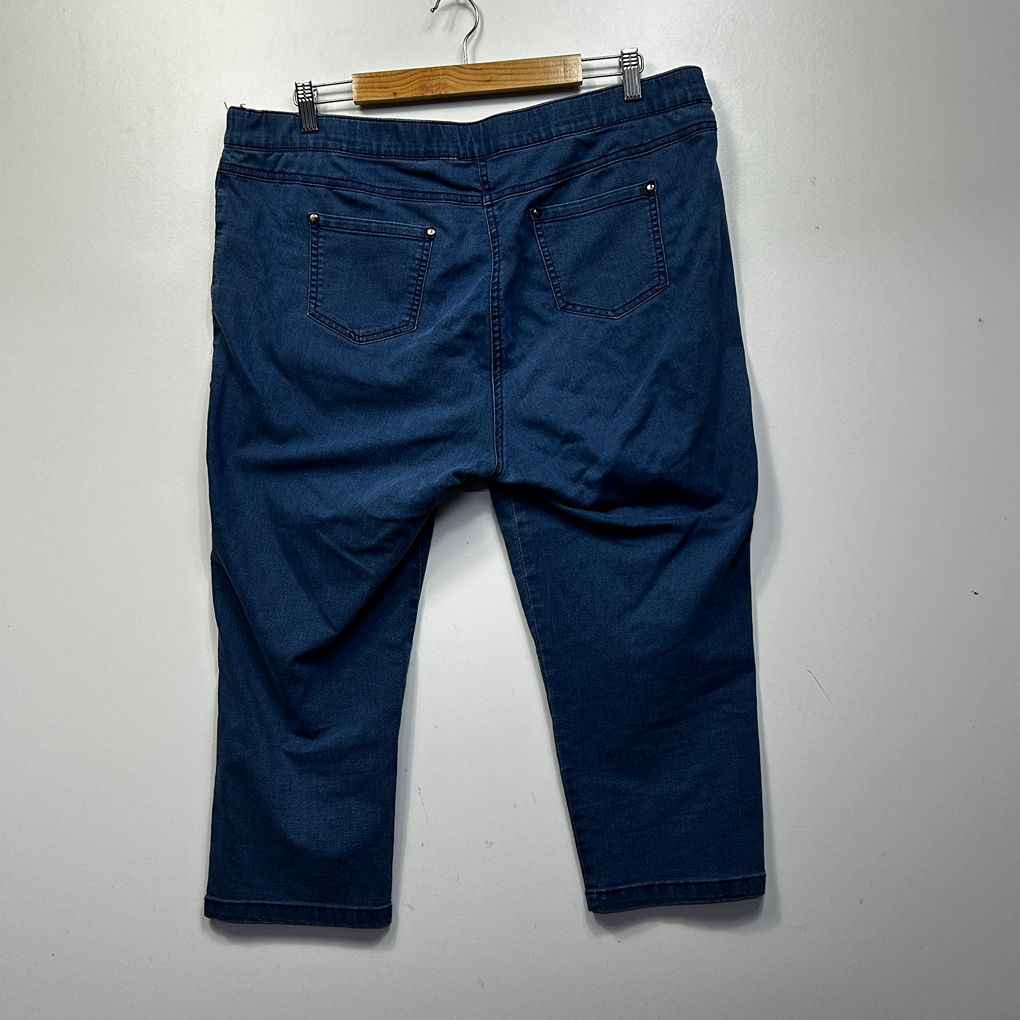 Millers Blue Pull On Denim Jeans Pants - Size 16