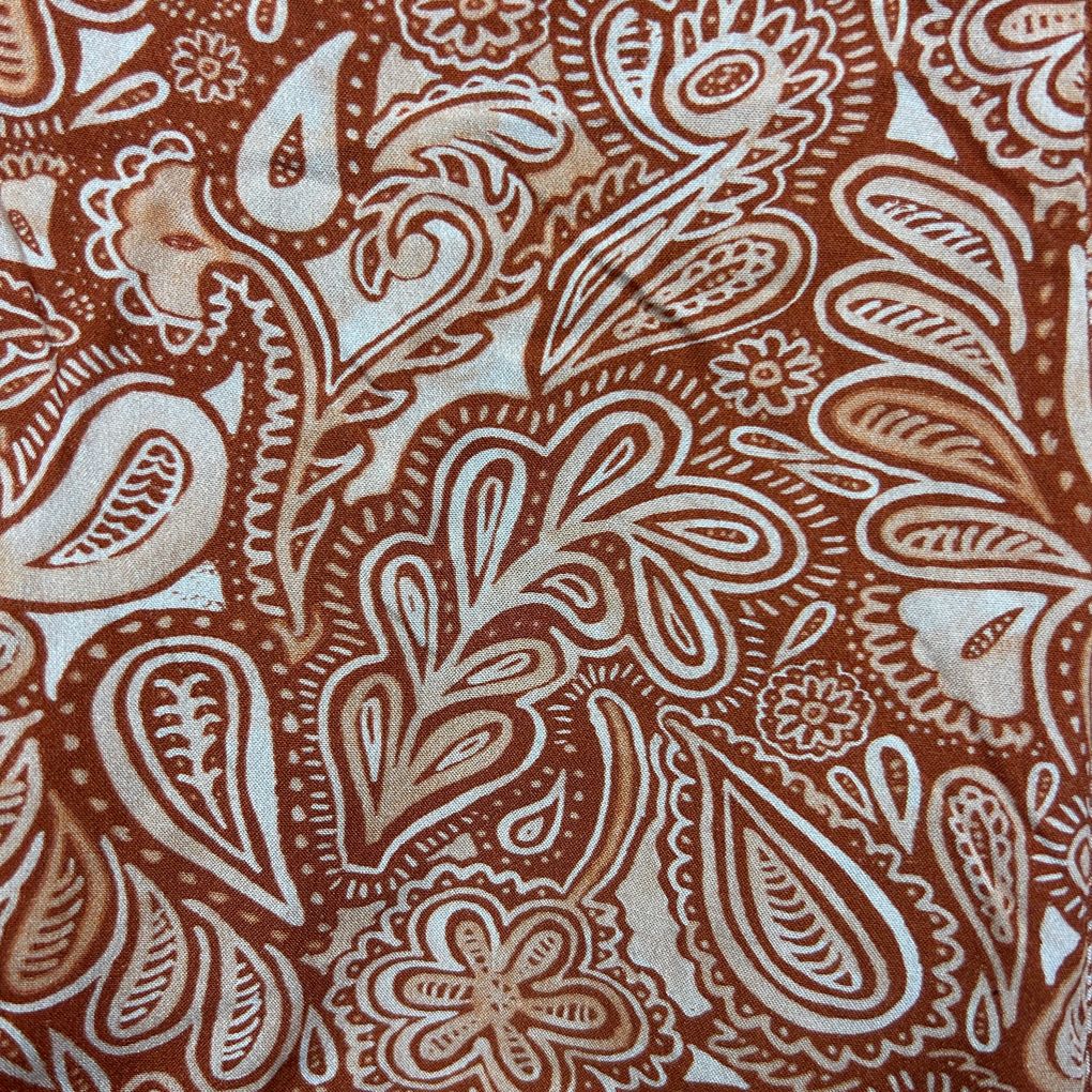 Styling You The Label Rust Paisley Shorts - Size 20