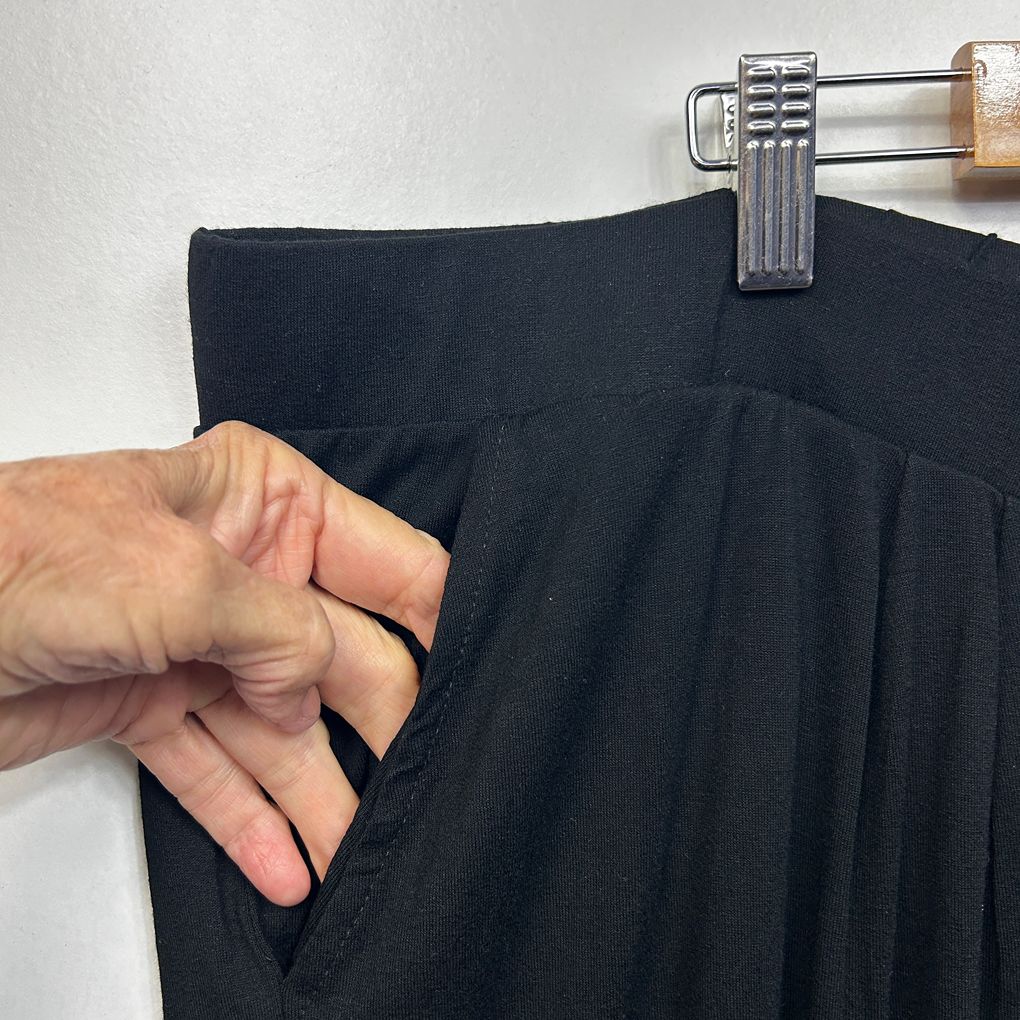 Yours Black Pants - Size 28