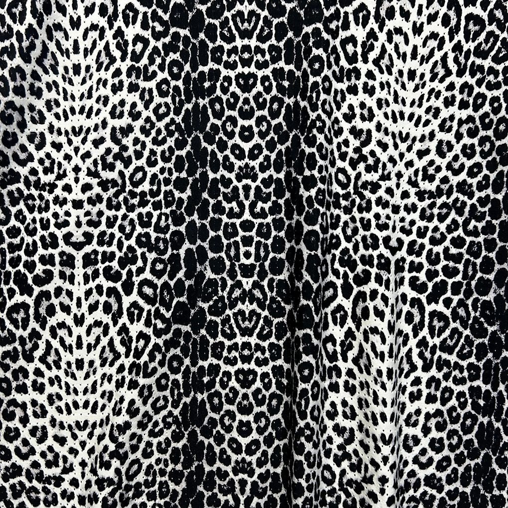 exoticathletica Grey Leopard Print Sleeveless Activewear Top - Size XXL