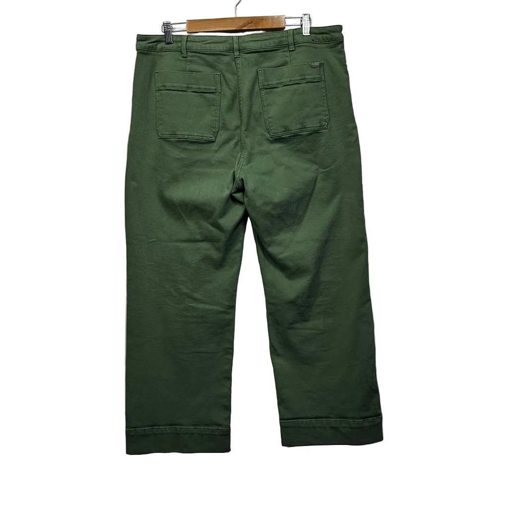 David Lawrence Green Cotton Pants - Size 16
