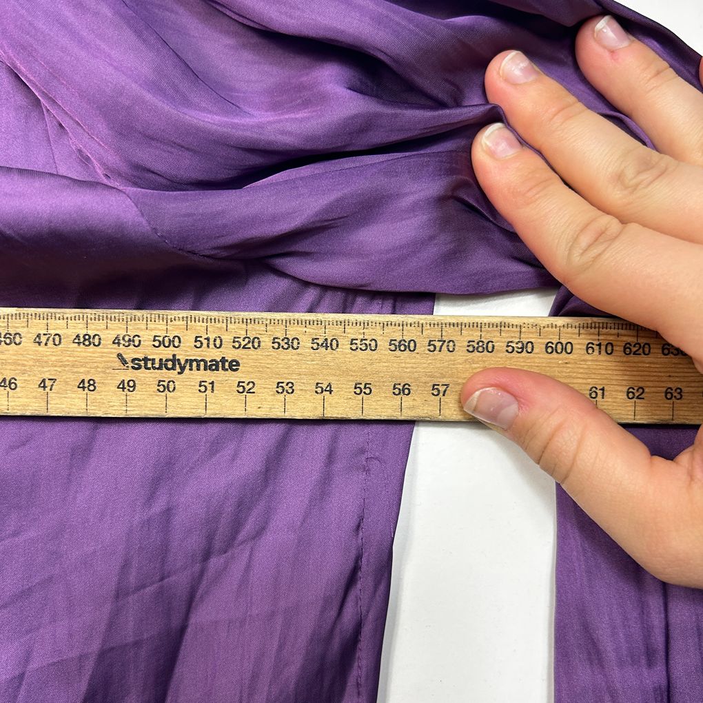 Witchery Purple Long Sleeve Top - Size 16