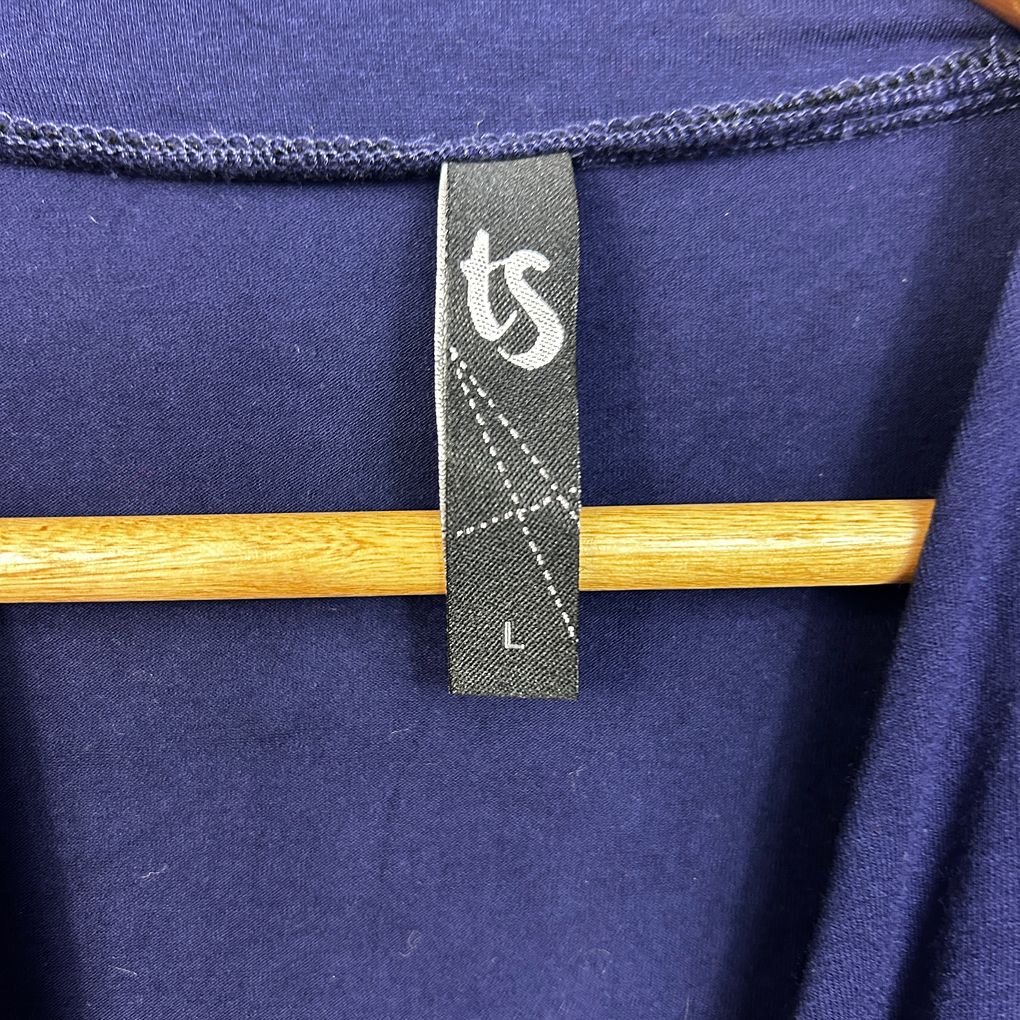 Taking Shape Navy Sleeveless Dress - Size L