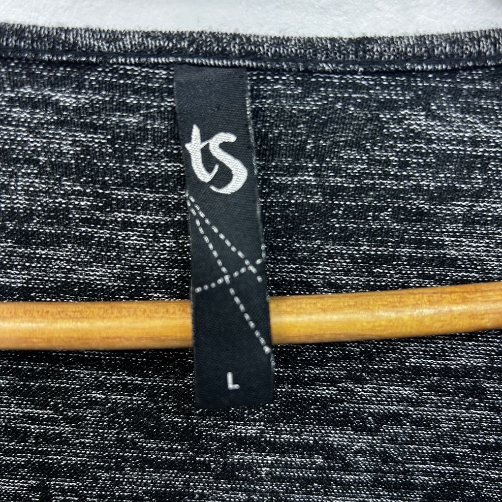 Taking Shape Grey Marle Tunic Top - Size 20/L